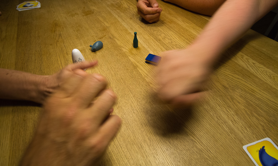 I Blitz er der fart over feltet og det gælder om ikke at få fingerne i klemme, når alle pludselig kaster sig over den rigtige figur