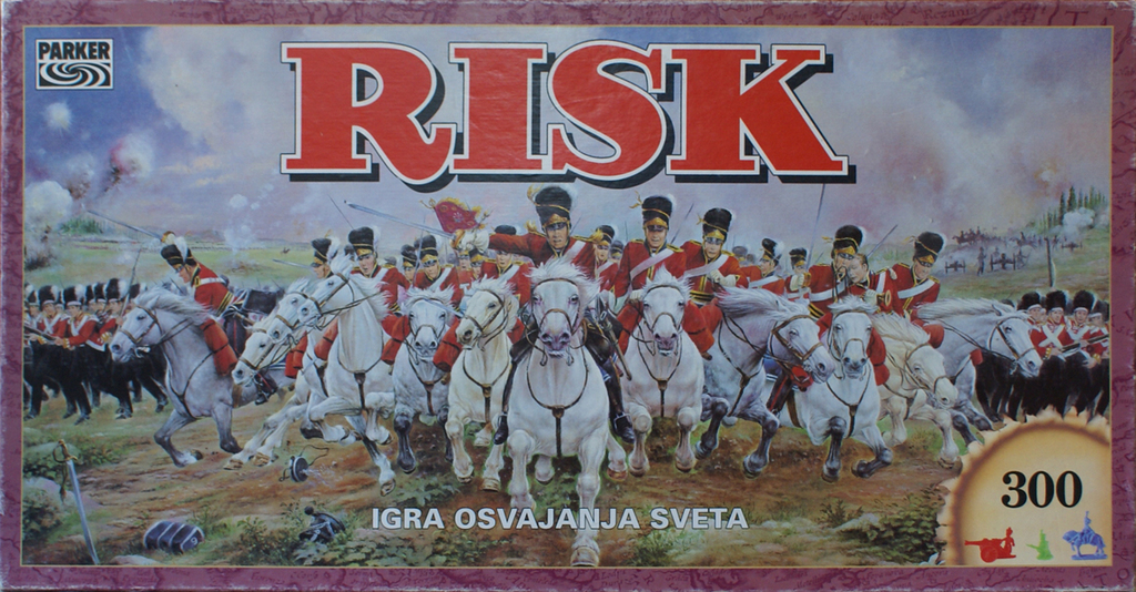 Risk Brætspil - papskubber.dk