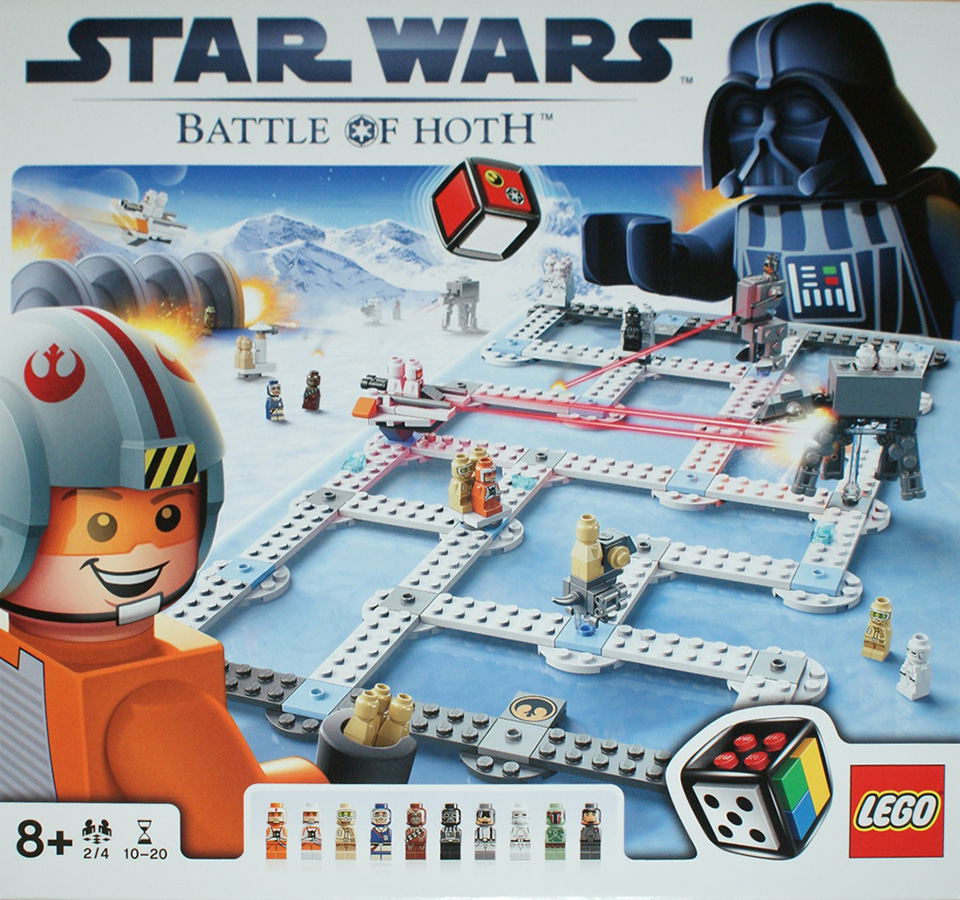 LEGO Star Battle of Hoth - Brætspil - papskubber.dk