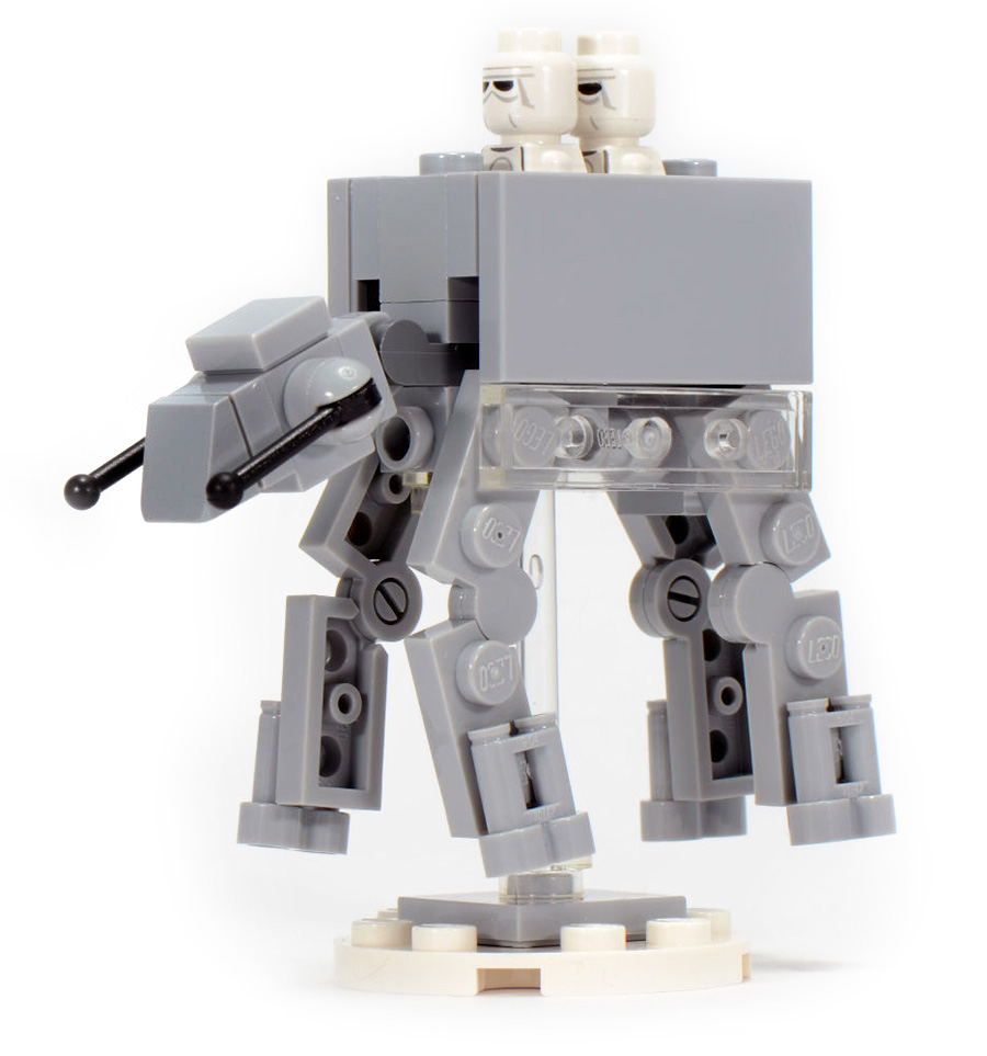 Brikkerne i LEGO Star Wars: Battle of Hoth er lavet i legos understørrelse og er så fantastisk søde at man får lyst til at bruge kraften.