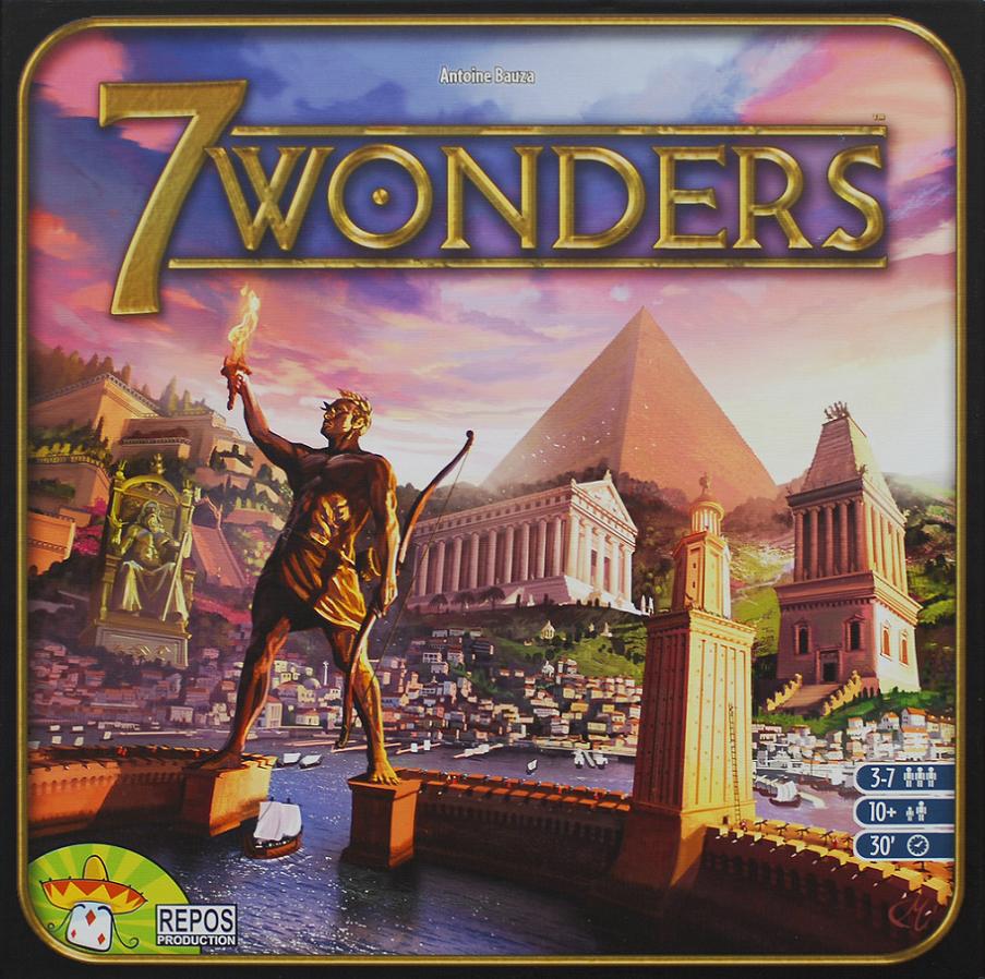 7 Wonders Brætspil - papskubber.dk