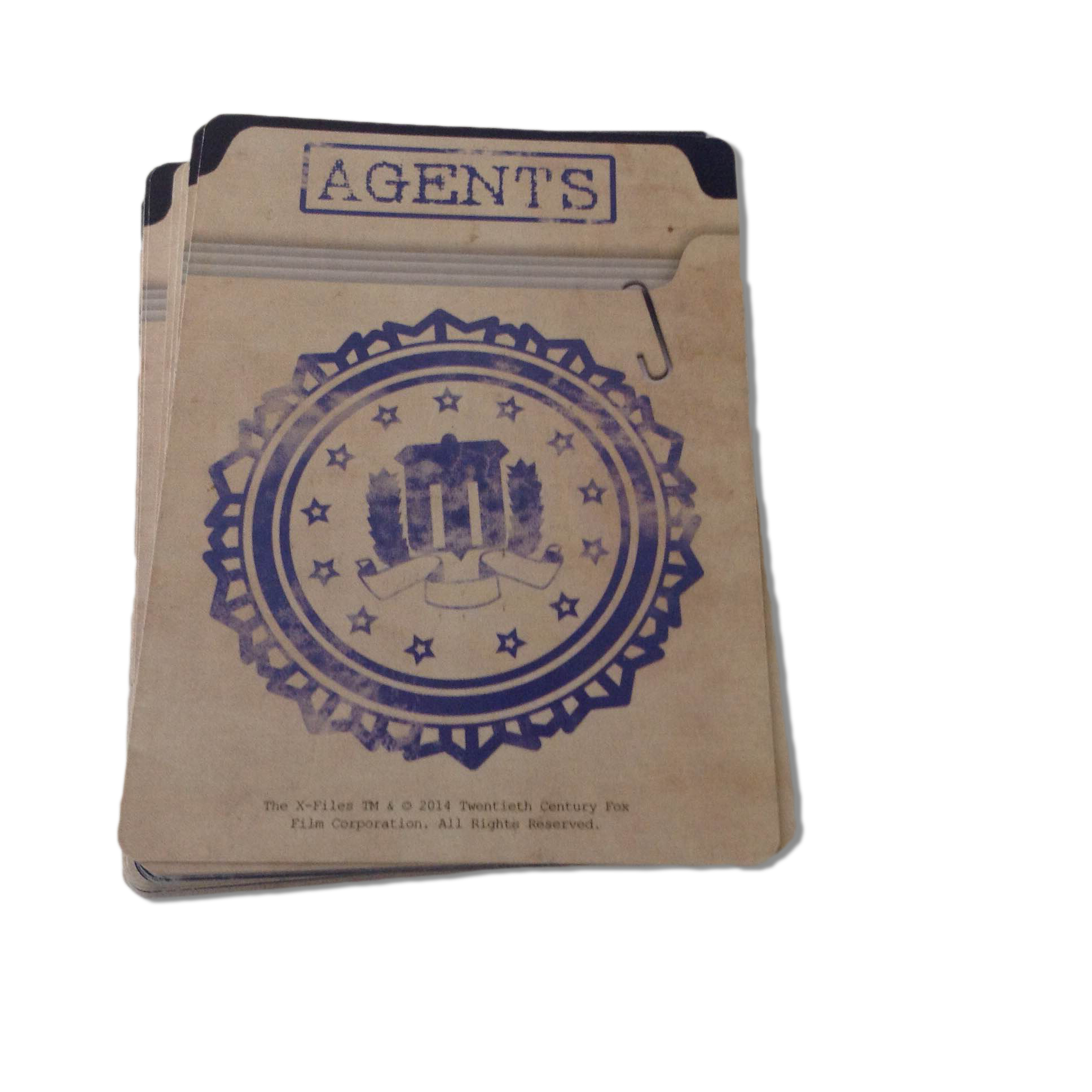 Agent-kortene bruges til opklaring af X-filerne. 